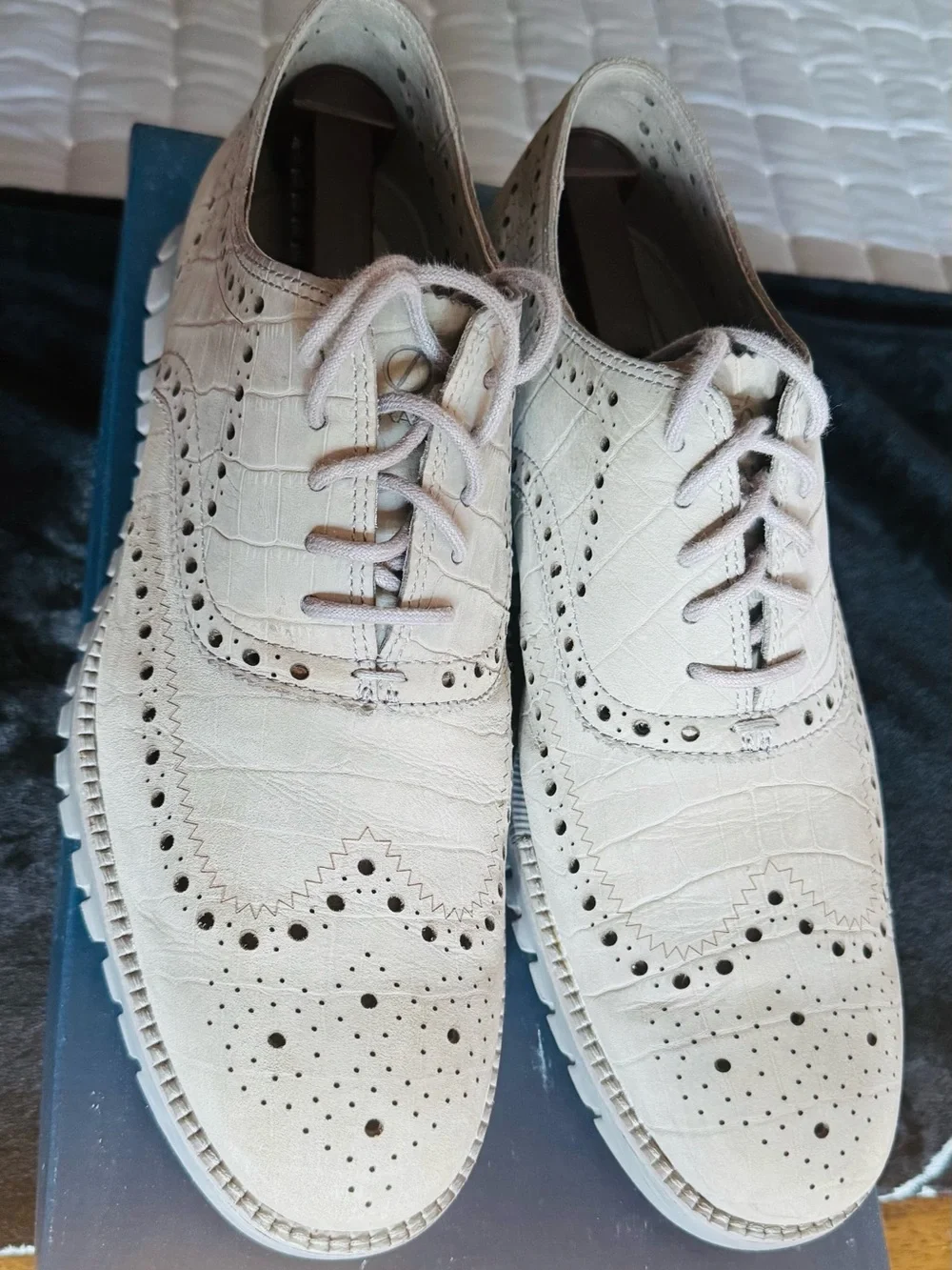 Cole Haan Men's ZeroGrand Wingtip Oxford, IRNSTN CRC EMB 10M